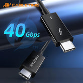 CABLETIME- THUNDERBOLT 4 Cable, SKU- CT-C160-U31-TB4-BB1.8